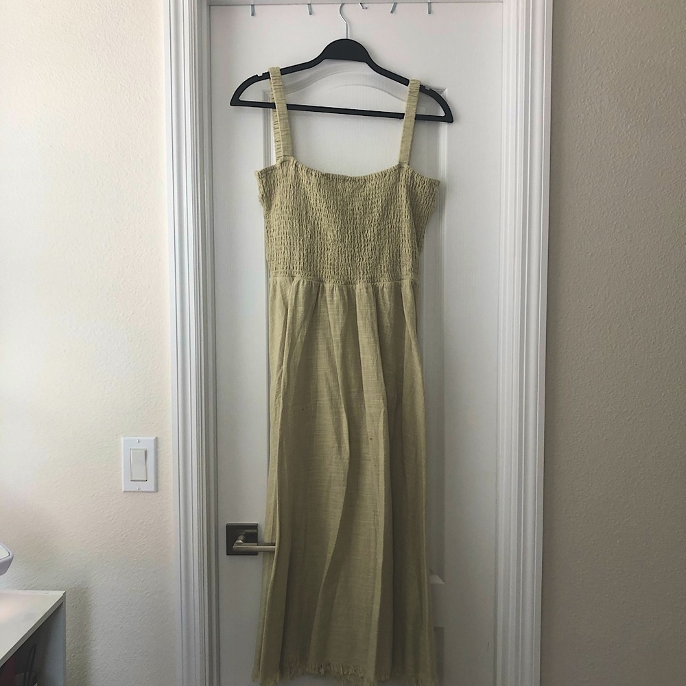 Maxi green Zara dress! Size US L!